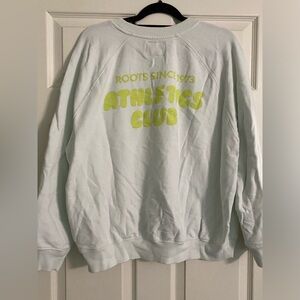 ROOTS off white sweater